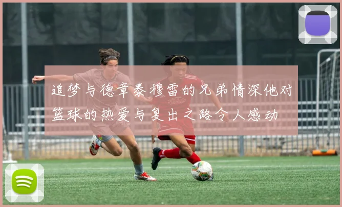 追梦与德章泰穆雷的兄弟情深他对篮球的热爱与复出之路令人感动